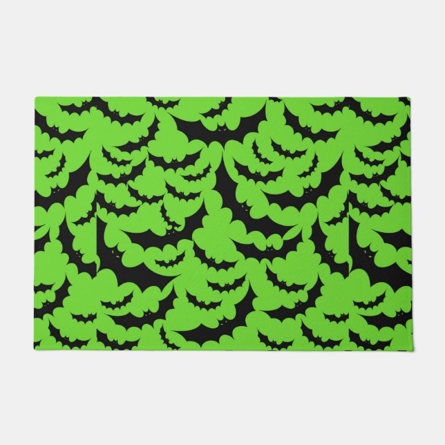 飛んでいるこうもり形式 ドアマット (正面)