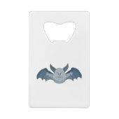 飛んでいるこうもり クレジットカード栓抜き (裏面)