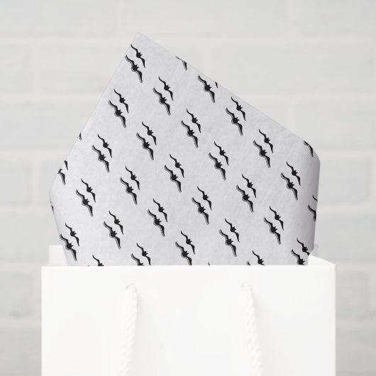 飛んでいるこうもり、ハロウィーン 薄葉紙 (ギフトバッグ)