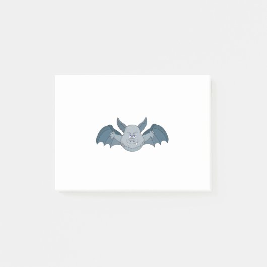 飛んでいるこうもり ポストイット (正面)