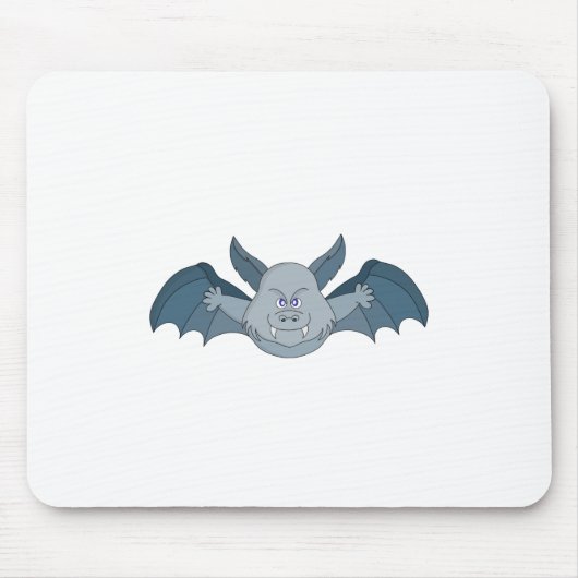 飛んでいるこうもり マウスパッド (正面)