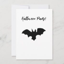 飛んでいるこうもり 招待状