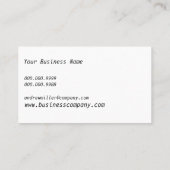 飛んでいるで遠くになまたはジェット機の飛行機またはパイロットの旅行代理店 名刺 (裏面)