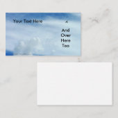 飛んでいるで高い名刺 名刺 (正面/裏面)