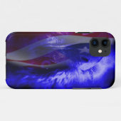 飛んでいるで高い電話箱 Case-Mate iPhoneケース (裏面(横))