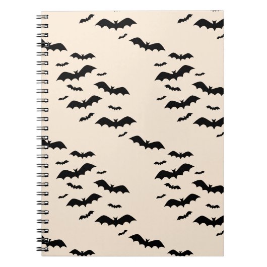 飛んでいるなこうもり ノートブック (正面)