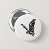 飛んでいるなこうもり 缶バッジ (正面&裏面)