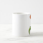 飛んでいるなわにマグ コーヒーマグカップ (中央)