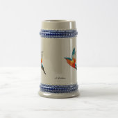 飛んでいるなカワセミの芸術 ビールジョッキ (中央)