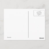 飛んでいるなガチョウの郵便はがき ポストカード (裏面)