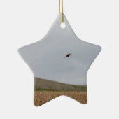 飛んでいるなキジ セラミックオーナメント (右)