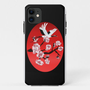 飛んでいるなクレーンおよび太陽の(暗い) iPhone 5の箱 11 ケース