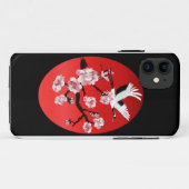 飛んでいるなクレーンおよび太陽の(暗い) iPhone 5の箱 Case-Mate iPhoneケース (裏面(横))