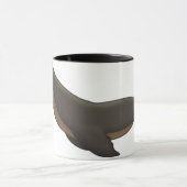 飛んでいるなシールのマグ マグカップ (中央)