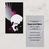 飛んでいるなスカル 名刺 (正面/裏面)