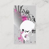 飛んでいるなスカル 名刺 (正面)