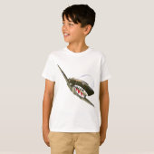 飛んでいるなトラ Tシャツ (正面フル)