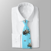 飛んでいるなパグ ネクタイ (タイ)