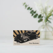 飛んでいるなピストンは改造しました 名刺 (スタンド正面)