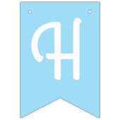 飛んでいるなブタのかわいいハッピーバースデーの旗布の旗 バンティングフラッグ (第2の旗)