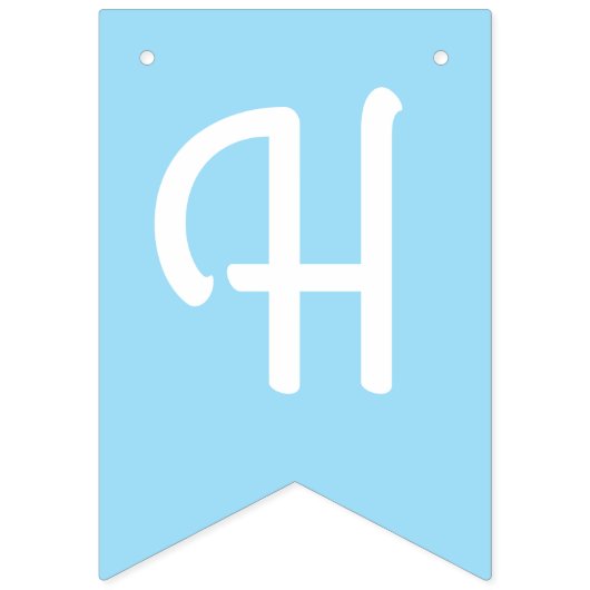 飛んでいるなブタのかわいいハッピーバースデーの旗布の旗 バンティングフラッグ (第2の旗)