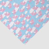 飛んでいるなブタのかわいい第1誕生会のティッシュペーパー 薄葉紙 (詳細)