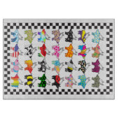 飛んでいるなブタのまな板 カッティングボード (正面)