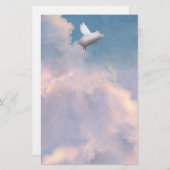 飛んでいるなブタの文房具 便箋 (正面/裏面)