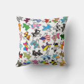 飛んでいるなブタの枕 クッション (裏面)