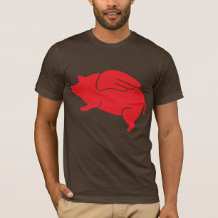 飛んでいるなブタの🐷 Tシャツ