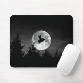 飛んでいるなブタのmousepadの夜 マウスパッド (マウス)