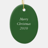 飛んでいるなブタは木のオーナメントを飾ります セラミックオーナメント (裏面)