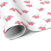 飛んでいるなブタ ラッピングペーパー (ロールコーナー)