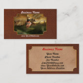 飛んでいるなブタ- Steampunk -飛んでいるなブタ 名刺 (正面/裏面)