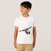 飛んでいるなブランコの割れ目 Tシャツ (正面フル)