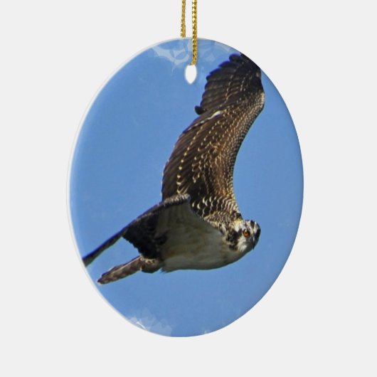 飛んでいるなミサゴのオーナメント セラミックオーナメント (右)