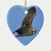 飛んでいるなミサゴのオーナメント セラミックオーナメント (右)