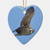 飛んでいるなミサゴのオーナメント セラミックオーナメント (左)