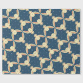 飛んでいるなメンフクロウ ラッピングペーパー (フラット)