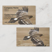 飛んでいるなワシの名刺 名刺 (正面/裏面)