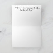 飛んでいるなワシ カード (内部)