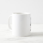 飛んでいるなワシ コーヒーマグカップ (正面左)