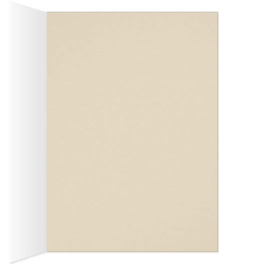 飛んでいるな傘の人のヴィンテージの手書きのメッセージカード (内側 (右))