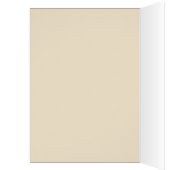 飛んでいるな傘の人のヴィンテージの手書きのメッセージカード (内側 (左))