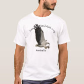 飛んでいるな大人の海ワシのTシャツ Tシャツ (正面)
