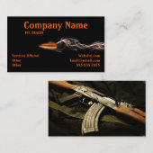 飛んでいるな弾丸の火器の名刺 名刺 (正面/裏面)