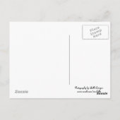 飛んでいるな旗およびカヌー ポストカード (裏面)