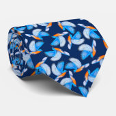 飛んでいるな東のブルーバードメンズタイ ネクタイ (ロール)