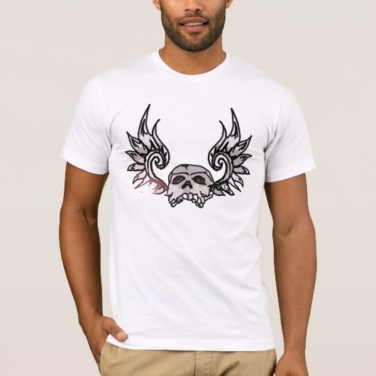 飛んでいるな死 Tシャツ (正面)