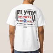 飛んでいるな猿のバー兼グリル Tシャツ (裏面)